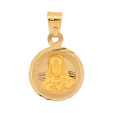 Medalla unisex en oro 10K